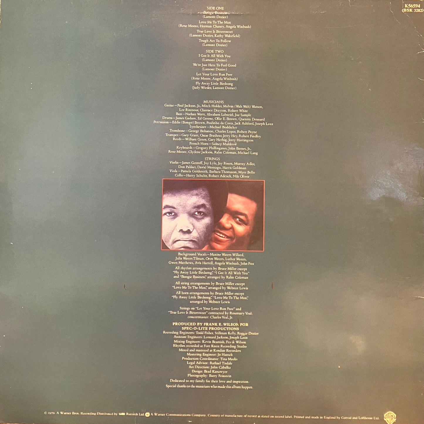 Lamont Dozier / Bittersweet