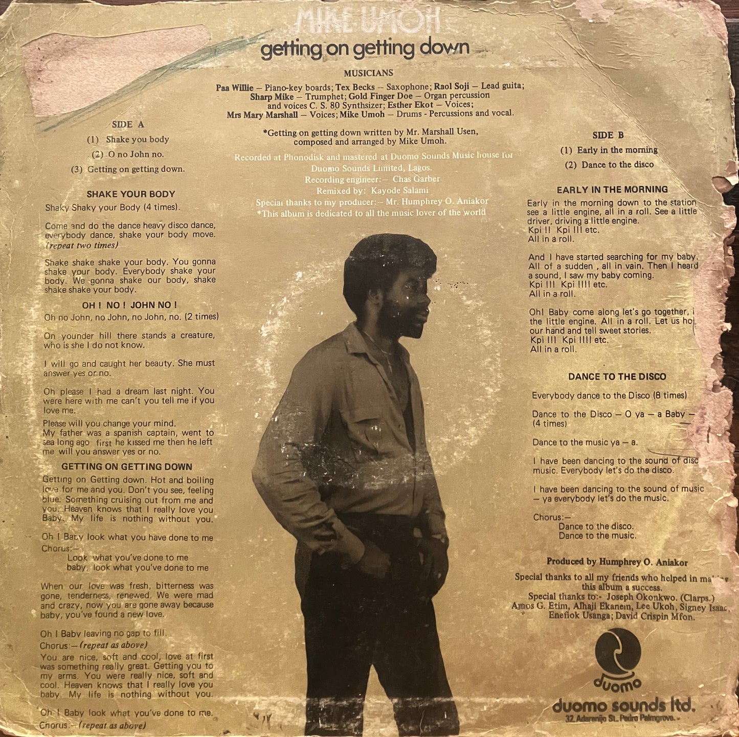 Mike Umoh / Getting On Getting Down