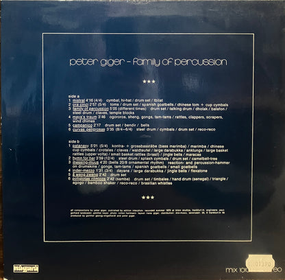 Peter Giger / Family Of Percussion
