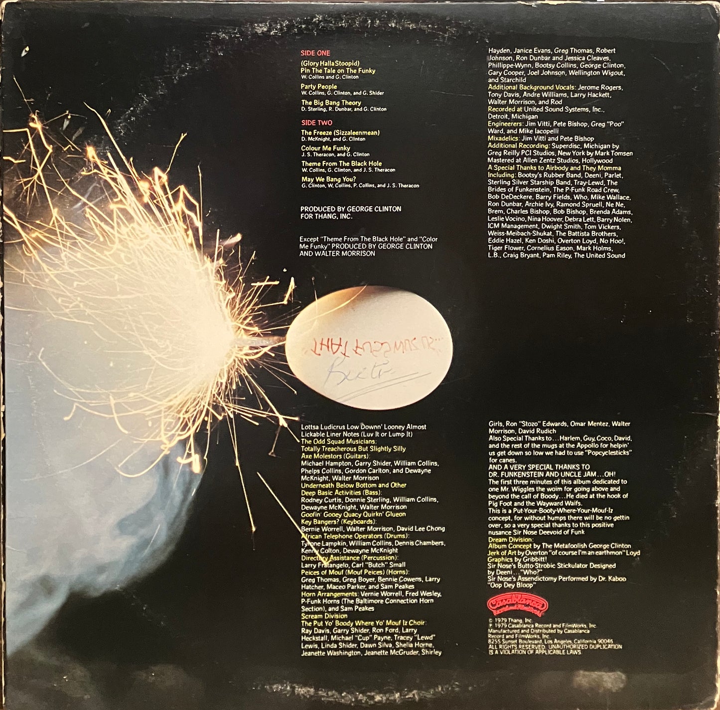 Parliament / GloryHallaStoopid (Pin The Tale On The Funky)