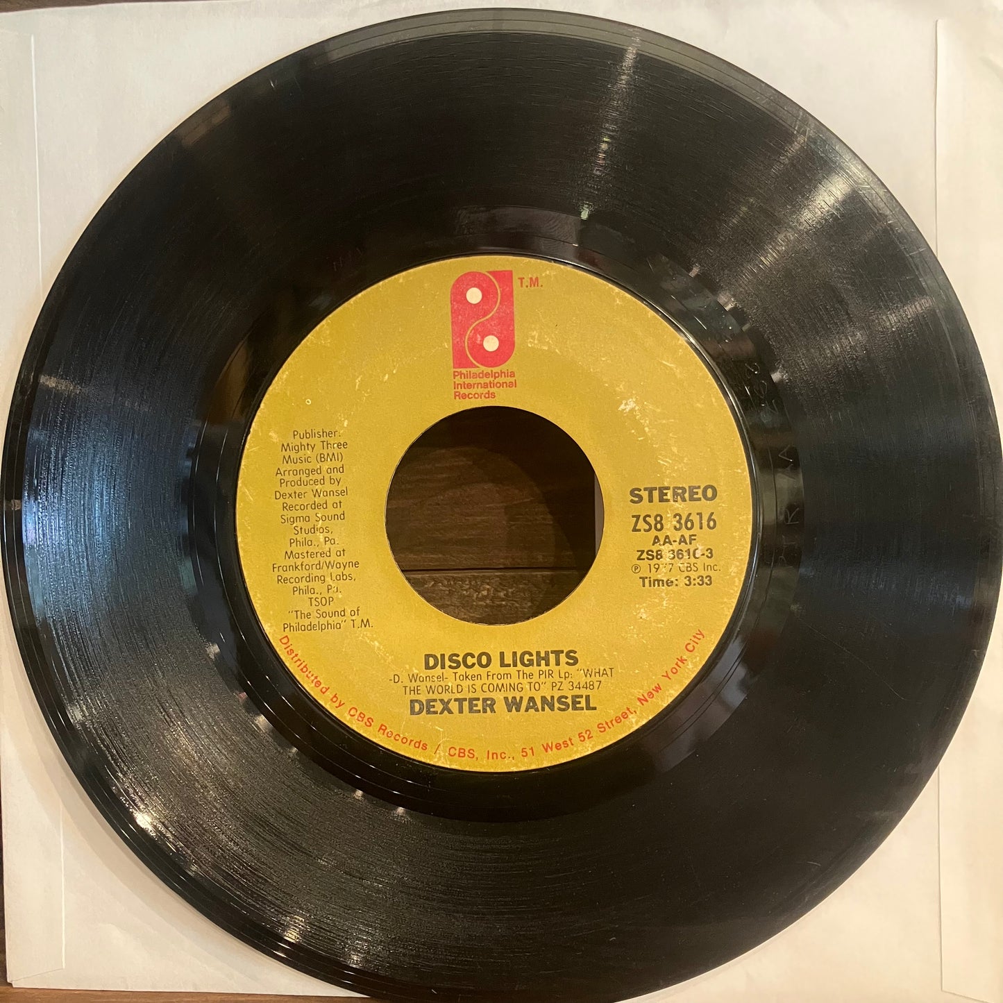 Dexter Wansel / Disco Lights , Ode Infinitum