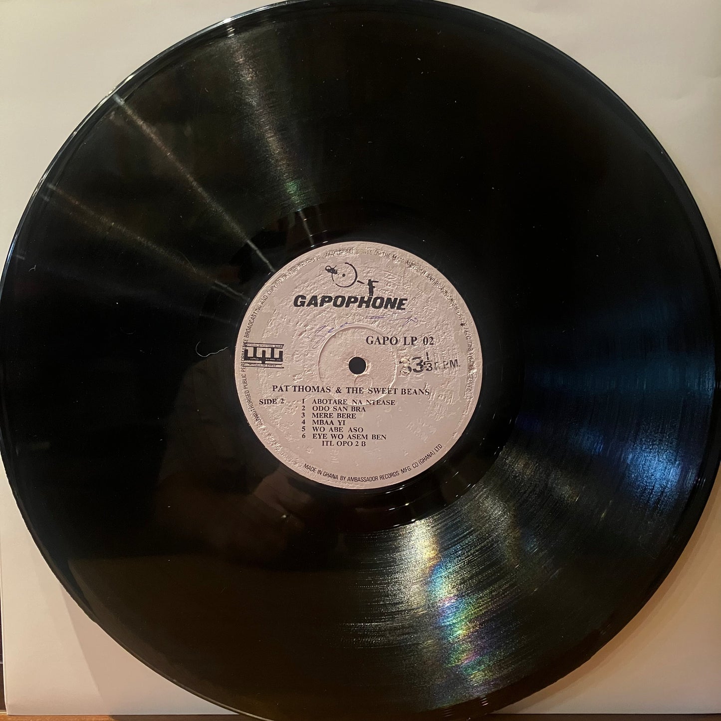 Pat Thomas And The Sweet Beans / False Lover