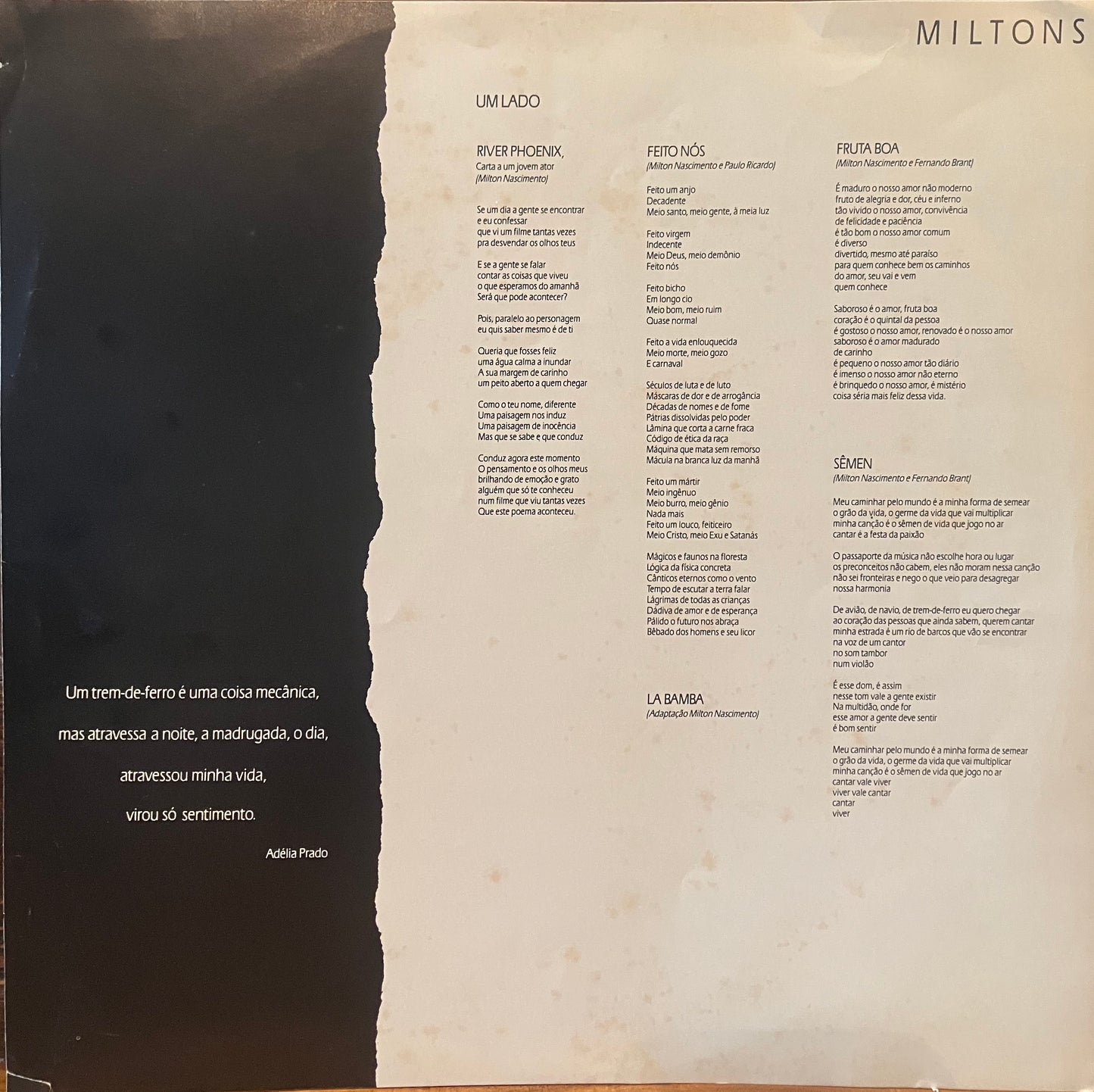 Milton Nascimento / Miltons