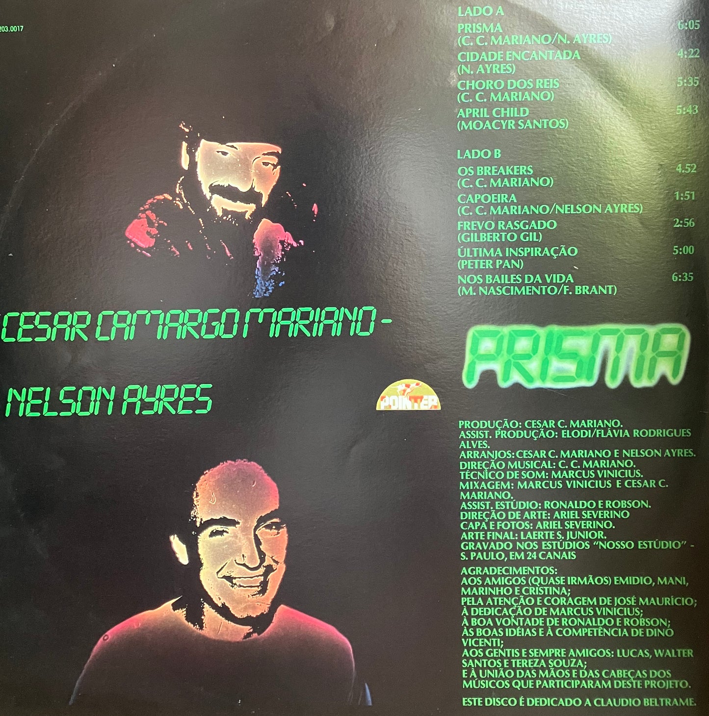 Cesar Camargo Mariano , Nelson Ayres / Prisma
