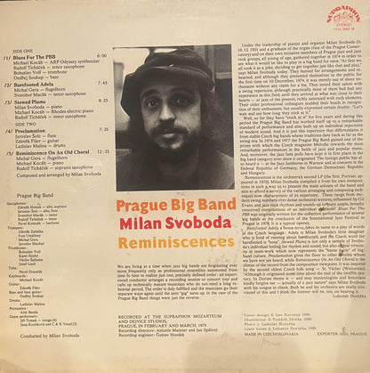Prague Big Band, Milan Svoboda / Reminiscences