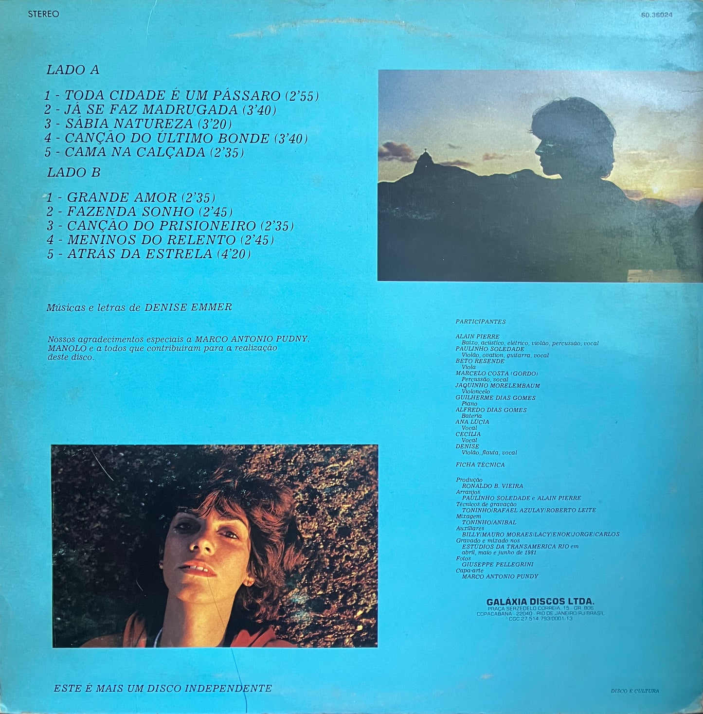 Denise Emmer / Toda Cidade É Um Pássaro