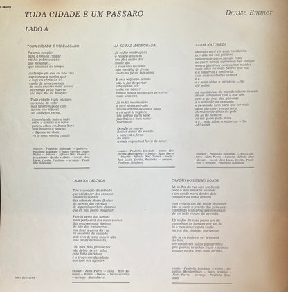 Denise Emmer / Toda Cidade É Um Pássaro