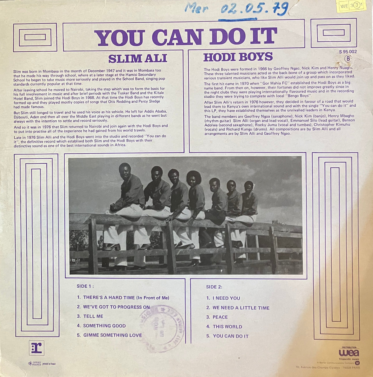 Slim Ali And The Hodi Boys / You Can Do It